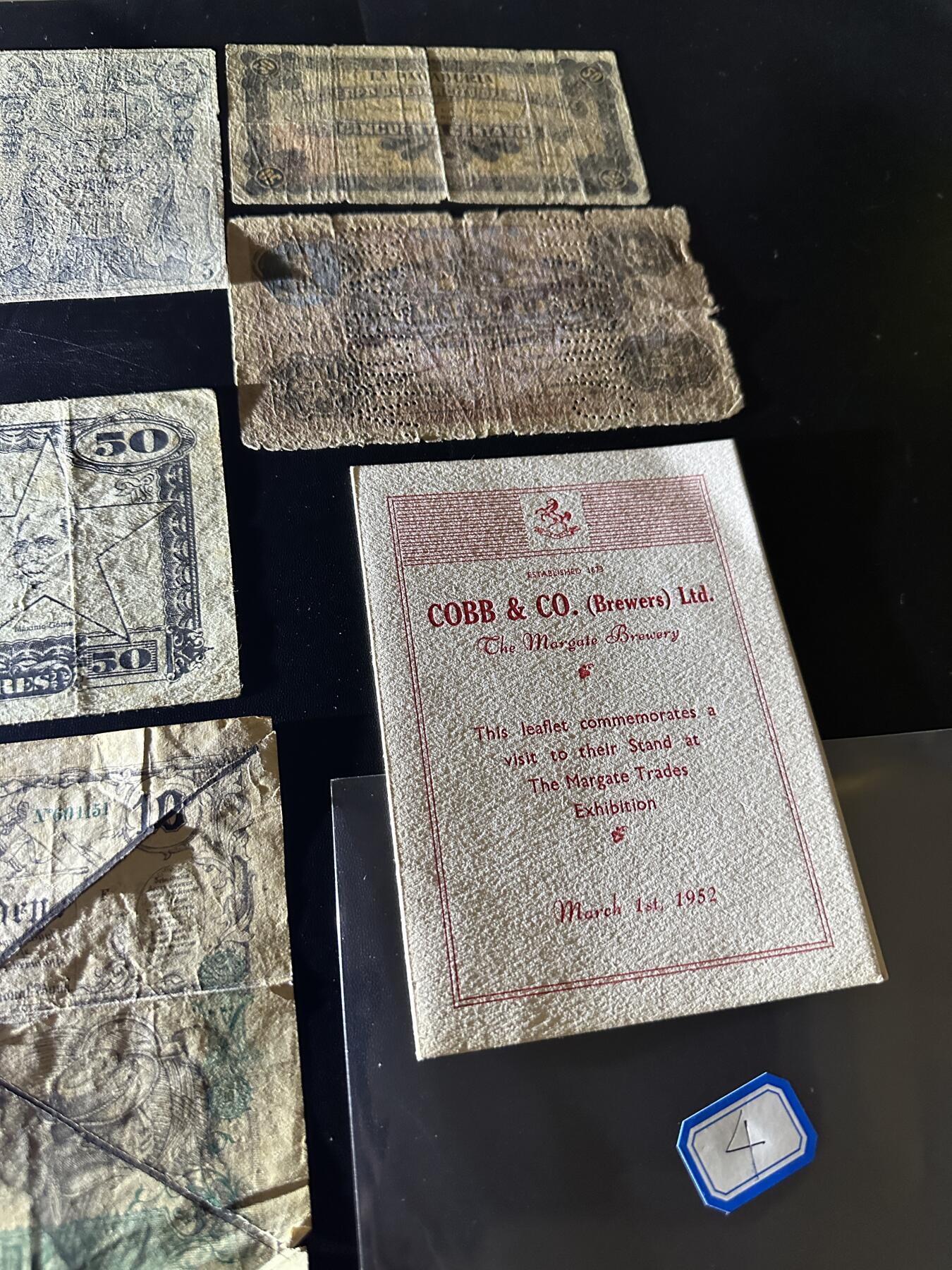 《外钞收藏家》第五百九十一期（畅拍场）（本平台长期征集拍品、欢迎藏友们联系合作） 几张稀少老票一起 品相如图