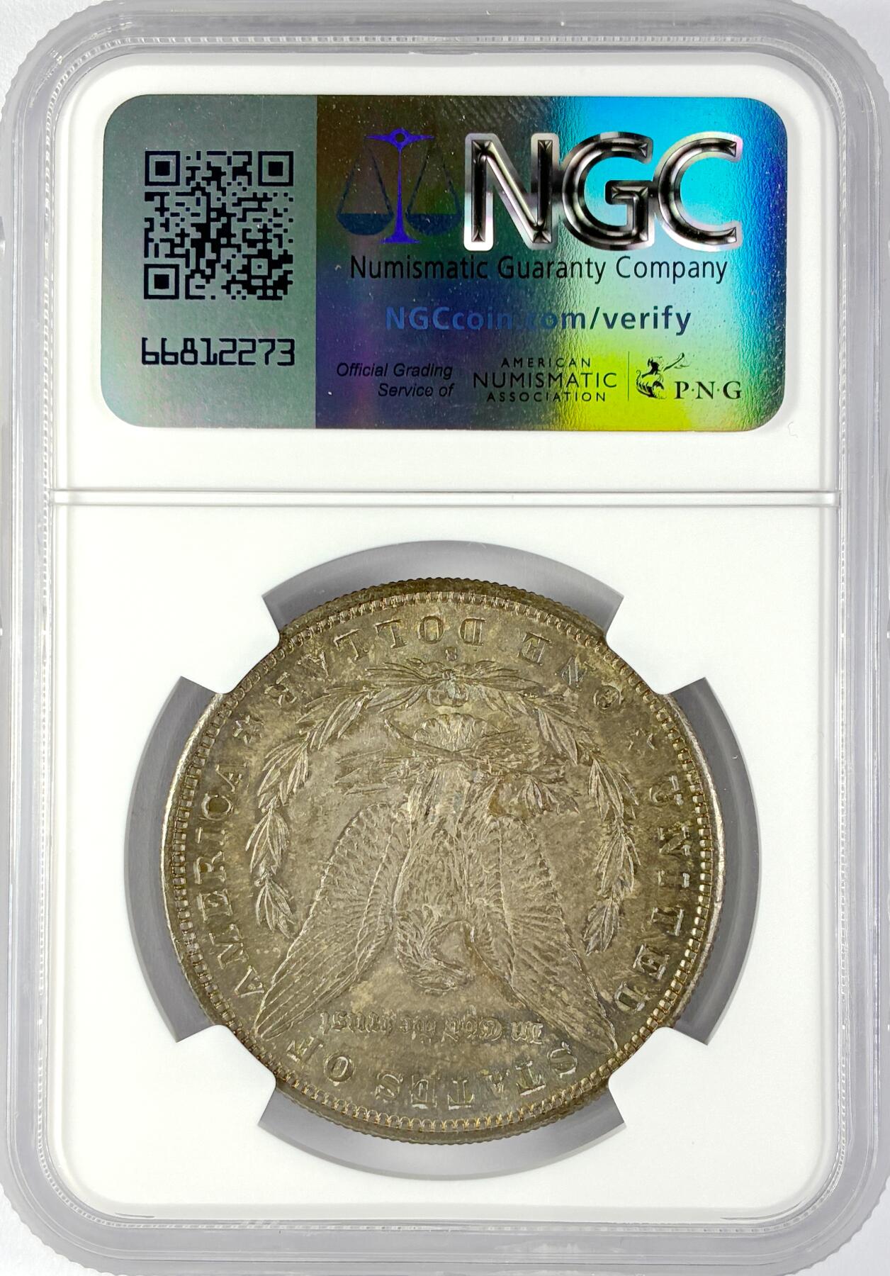 【雨安】【直播拍卖】【世界币章119期-评级币】2025-12-06 周六 19:30 保真 [评级美洲] USA 美国 1美元 (1878-1921) 摩根  NGC-MS64 幻五彩包浆