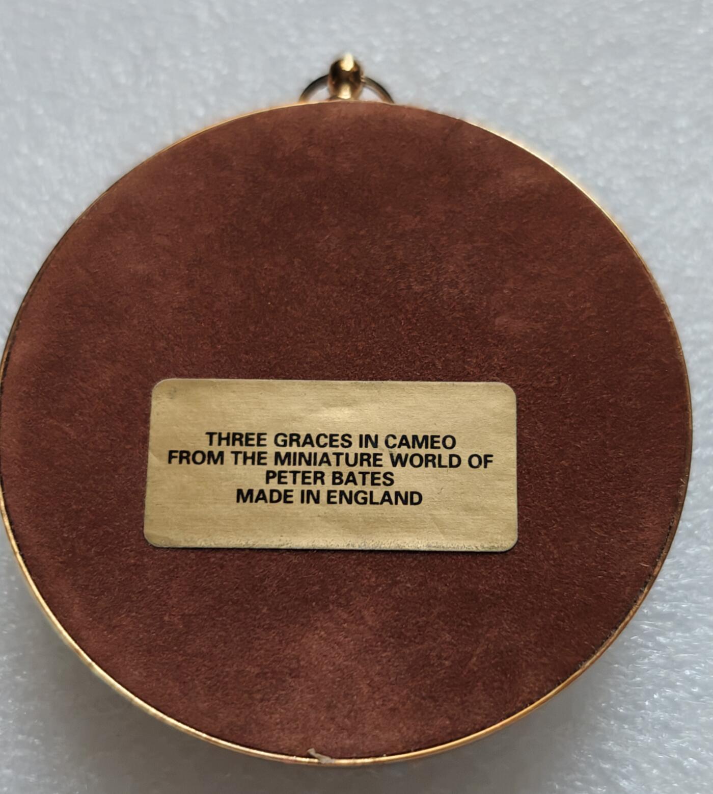 瓶子🏺第219期拍卖会  50年代英国珠宝公司卡梅奥  美惠三女神