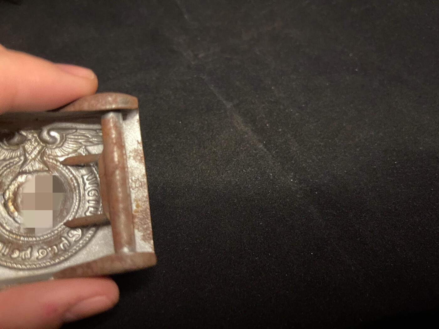 勋章专场 德三党卫军腰带扣自辨