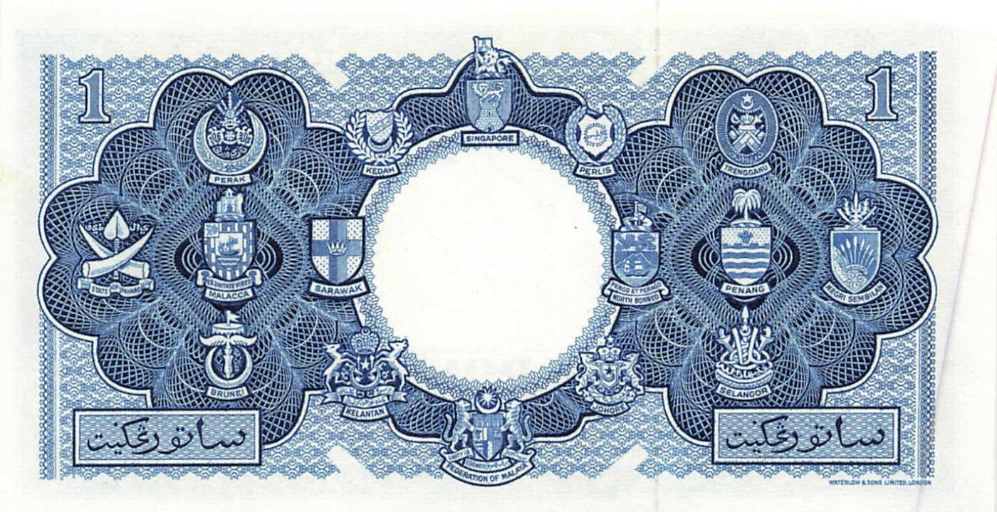 小福收藏拍卖第197期 裸钞场 本期有多张豹子号靓号 百慕大03年50元纪念钞百位号 马来亚和英属婆罗洲开国第一张纸币大冠女王 马来亚 41年1元英王乔六 法属太平洋10000法郎 捷克1000克朗纪念钞千位号  卢森堡 1000法郎  萨尔瓦多样钞 匈牙利 法罗群岛 危地马拉等多国精美纸币 马来亚和英属婆罗洲 1953年 1元 P1 大冠女王 unc