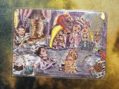 阳大大卡牌拍卖第85期（持续收拍品，周六晚上九点截拍，进群福利早知道） - 【裸卡】乐卡文化 郭京辉 西游手记 第二弹 第二十八回亲签卡