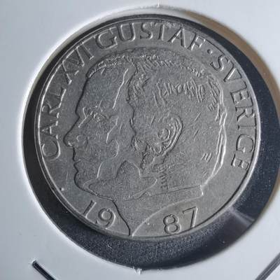 沼泽如烟--第922场 - 瑞典1987年1克朗