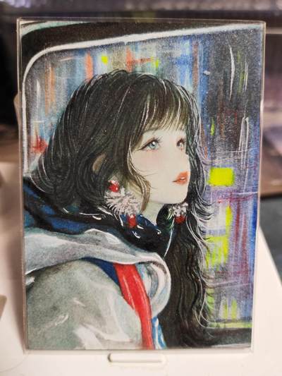 阳大大卡牌拍卖第85期（持续收拍品，周六晚上九点截拍，进群福利早知道） - 【手绘卡】知名画师 YY 渴望