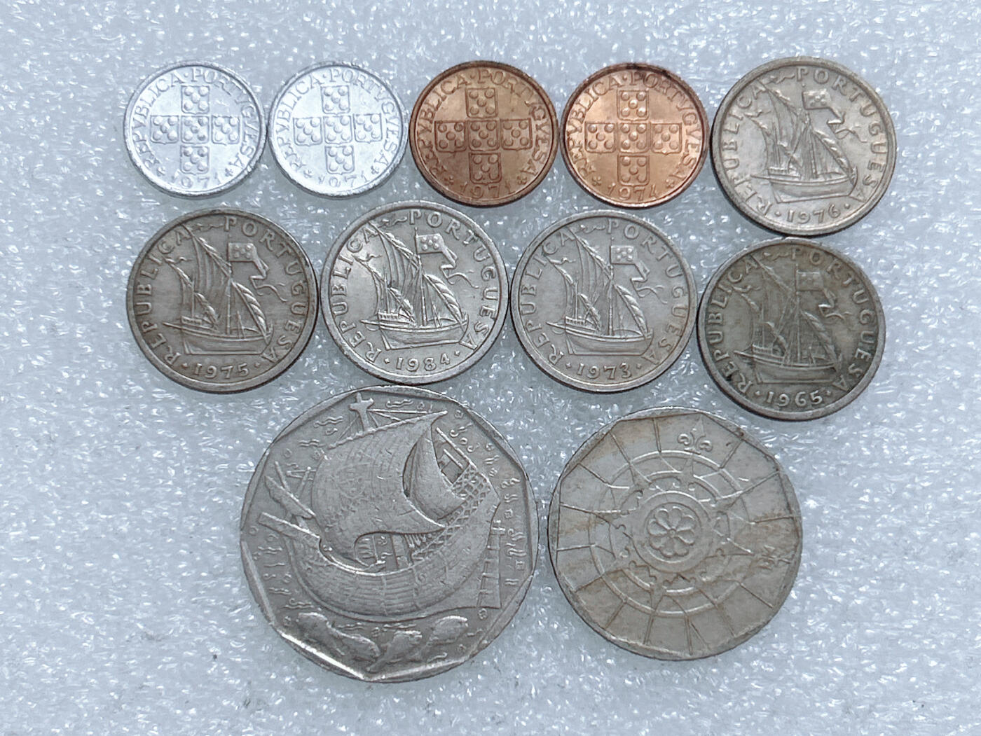 第一海外回流一元起拍收藏 散集专场  第275期 葡萄牙硬币🇵🇹11枚