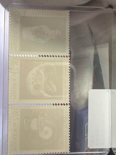 12.26邮票专场 波兰邮票1981年瓷器系列6全