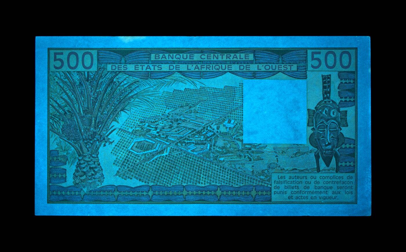 12.5纸币专场 Pick#206Bb 1981 500 Francs 53 EPQ