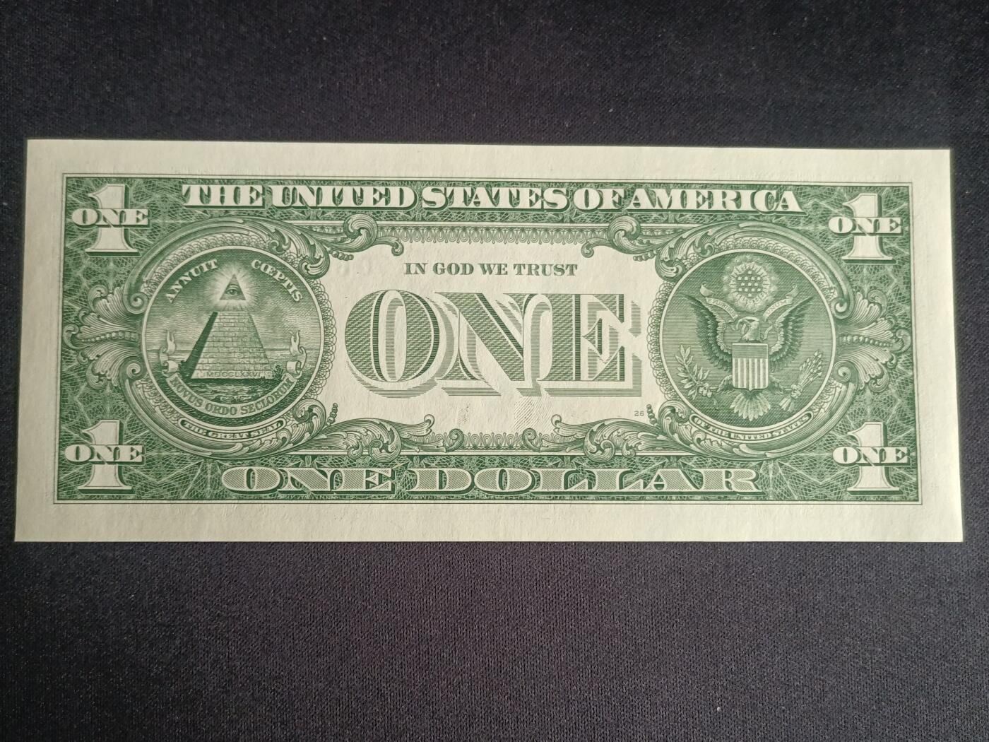 【游宝拍卖】乙巳蛇年91期 第四季首拍场  美国-1美元【SERIES-2017A G7芝加哥 朦胧号 全新UNC-】