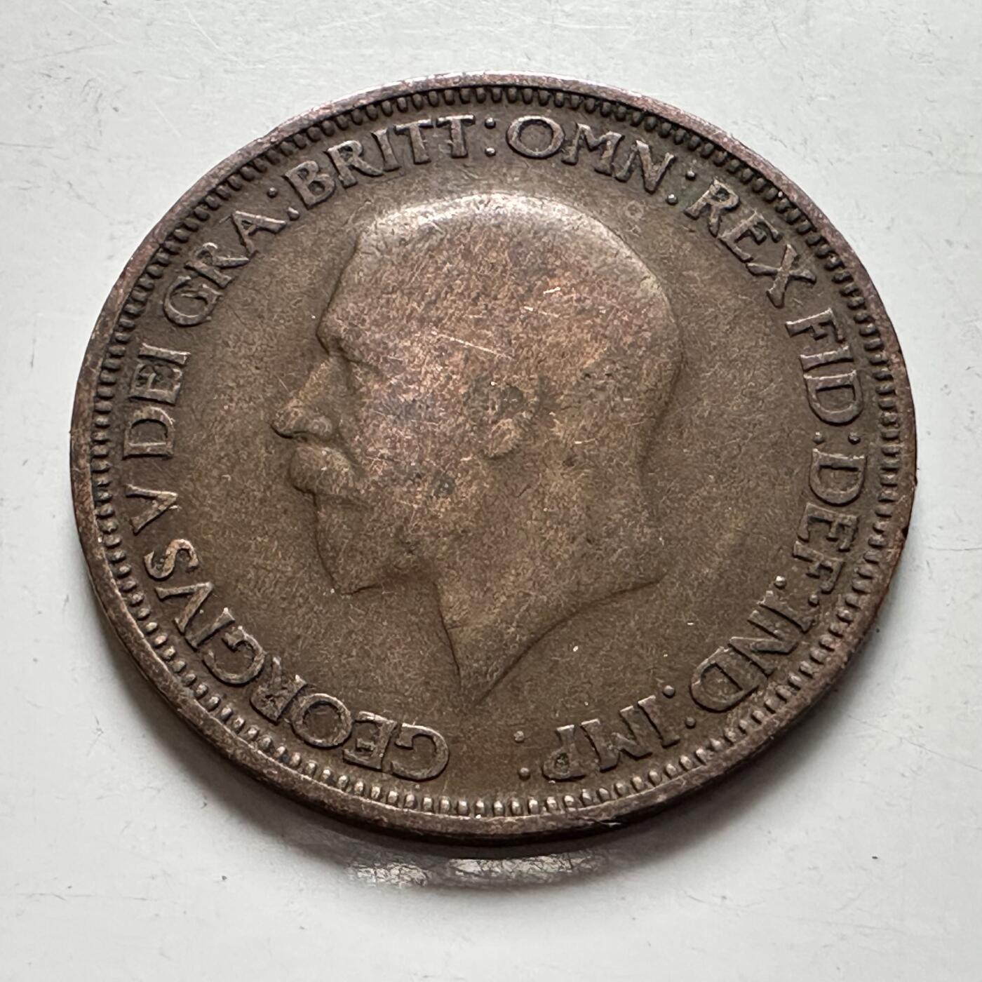 🌹外币初藏🌹🐯2025年第136场  每周二四六晚8️⃣点 接代拍 英国1932年1/2便士