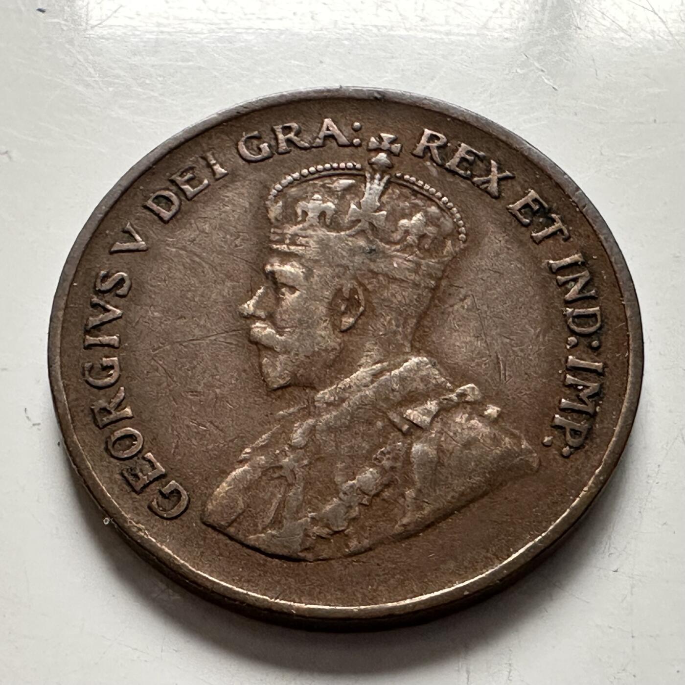 🌹外币初藏🌹🐯2025年第136场  每周二四六晚8️⃣点 接代拍 加拿大1930年一分