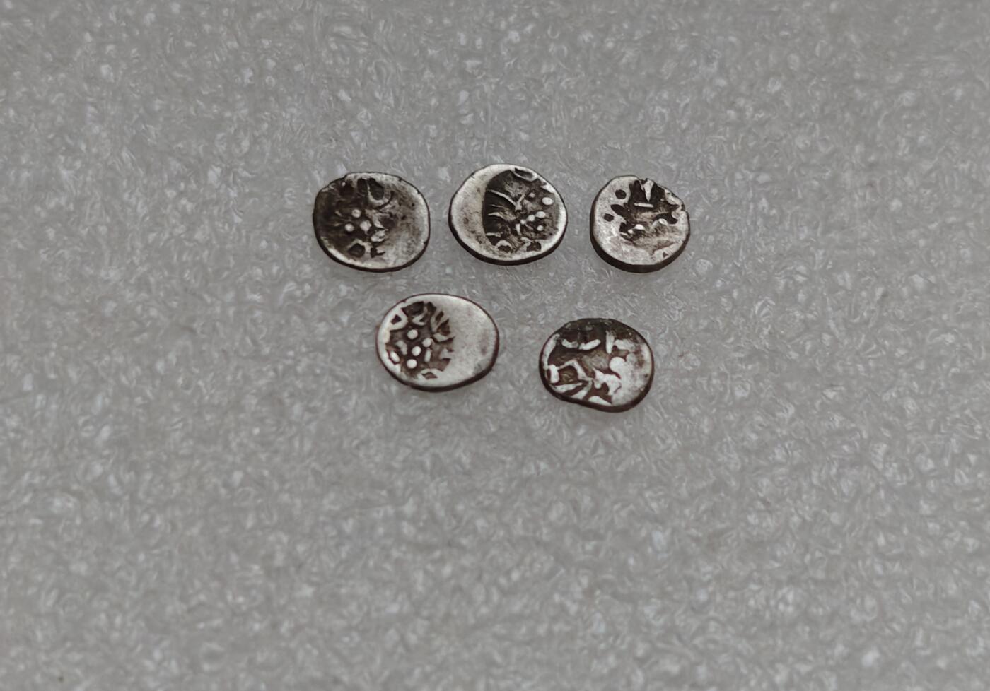 瓶子🏺第219期拍卖会  中亚早期伊斯兰国家打制银币5枚