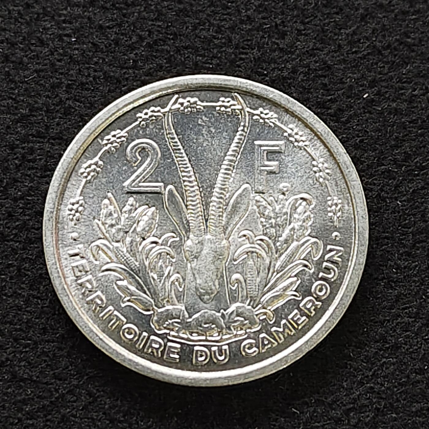 【全场包邮】纯粹捡漏拍484场（免费代拍第21场） 法属喀麦隆1948年2法郎