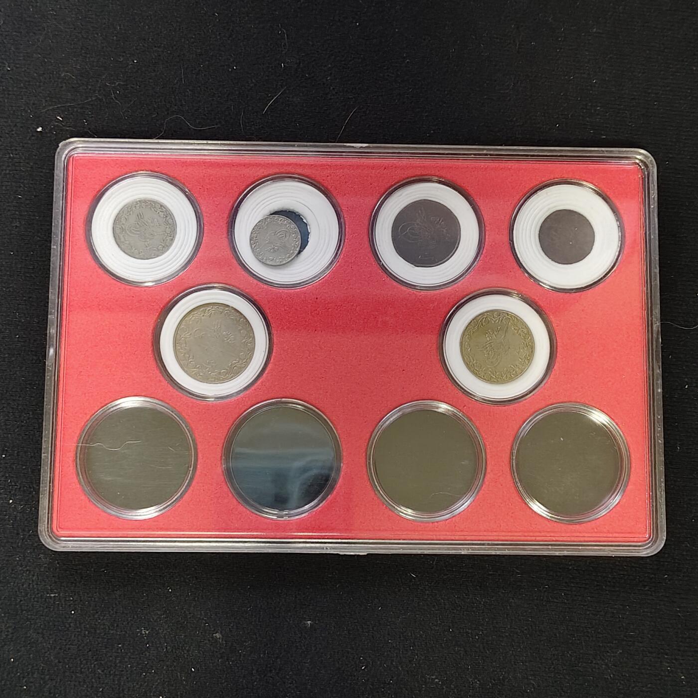 【全场包邮】纯粹捡漏拍482场（免费代拍第19场）-币封+套装+富兰克林（注意佣金） 【盒装套币】奥斯曼帝国埃及行省默罕墨德五世时期各年份6枚套币