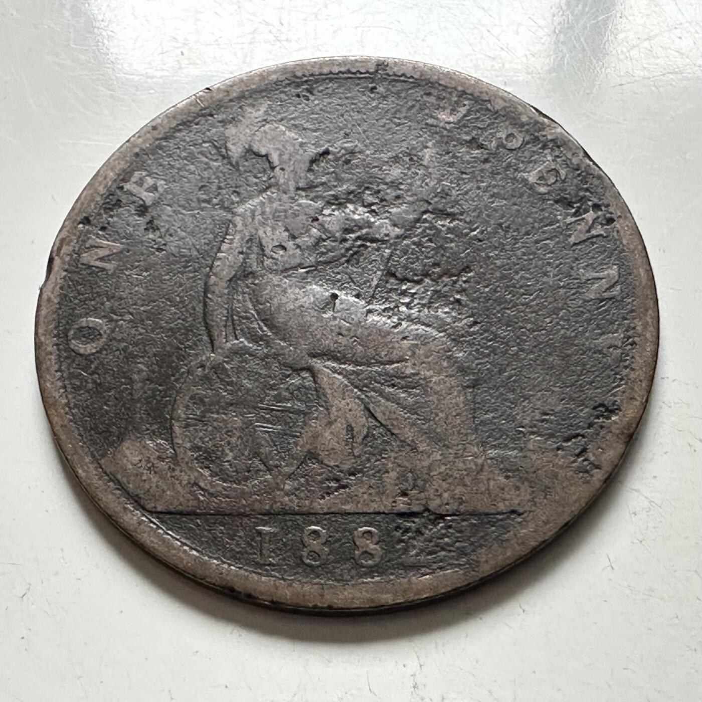 🌹外币初藏🌹🐯2025年第136场  每周二四六晚8️⃣点 接代拍 英国188x年维多利亚一便士