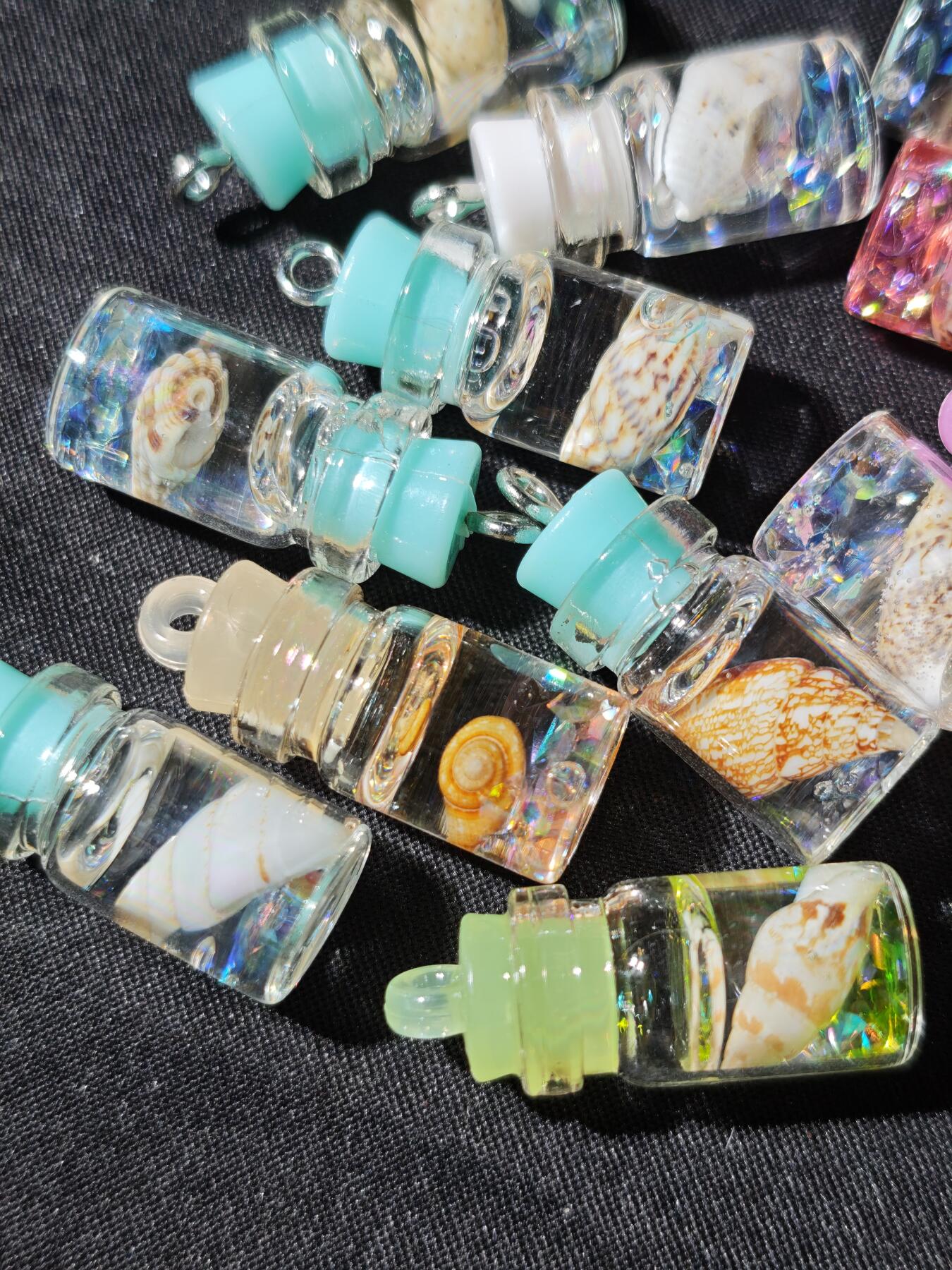 91期回流戒指饰品杂件纪念章丝路钱币专场 贝壳玻璃瓶