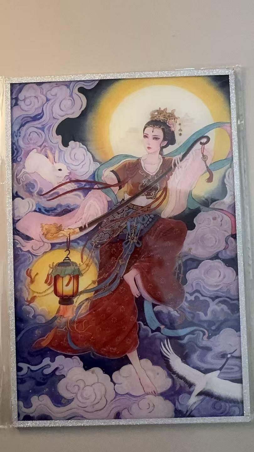 第十五期 非严 色纸 嫦娥奔月