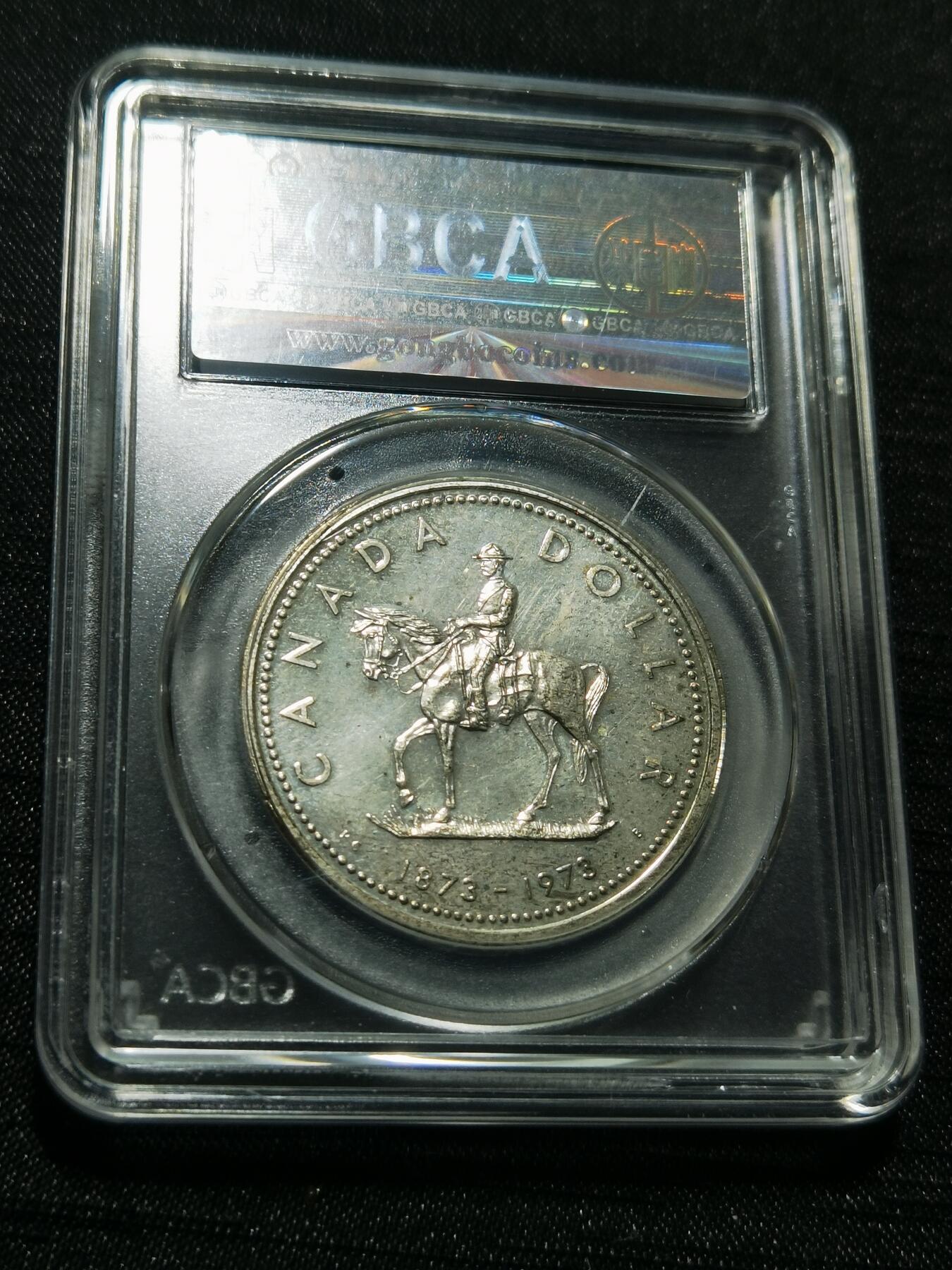 天下钱庄专场欢迎参拍 加拿大1加元银币