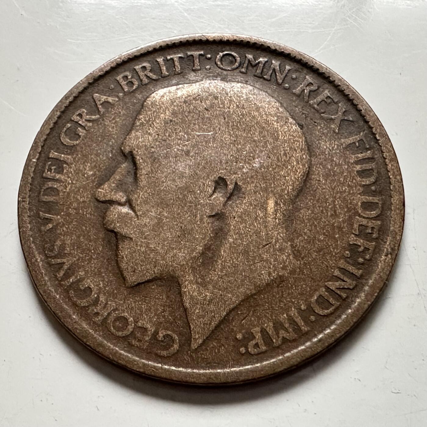 🌹外币初藏🌹🐯2025年第136场  每周二四六晚8️⃣点 接代拍 英国1912年1/2便士