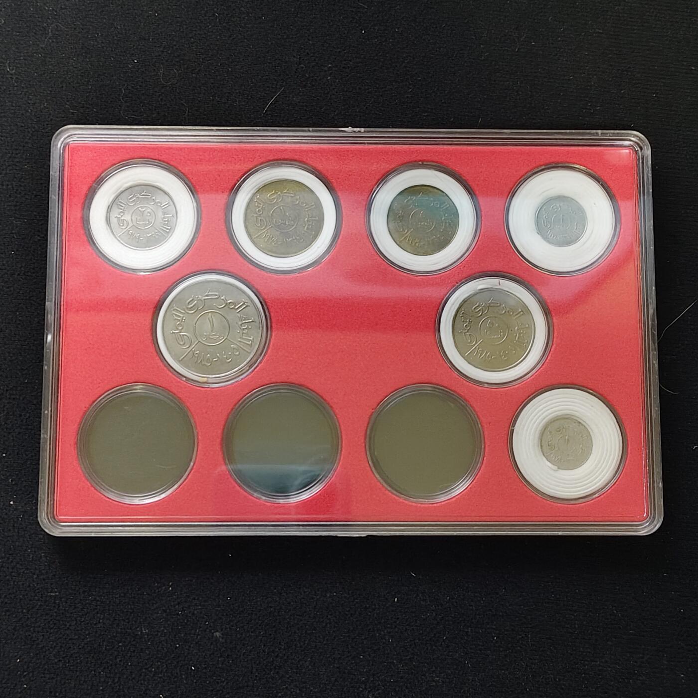 【全场包邮】纯粹捡漏拍482场（免费代拍第19场）-币封+套装+富兰克林（注意佣金） 【盒装套币】也门各年份7枚套币一盒