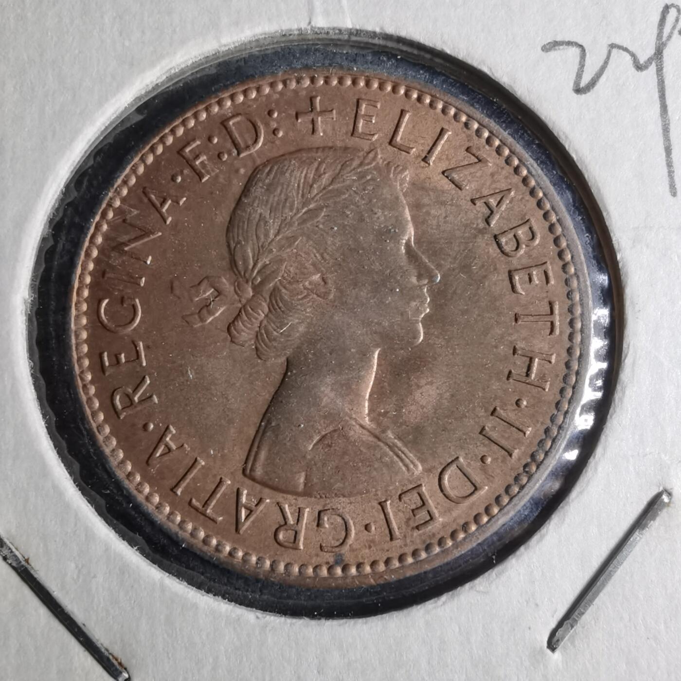 沼泽如烟--第922场 英国1967年半便士