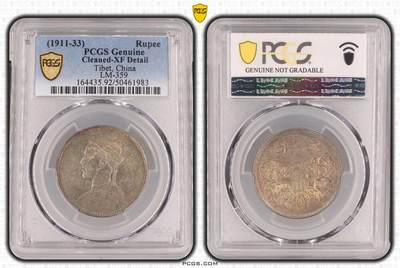 梧彩钱庄捡漏拍12月 - (1911-33) 四川卢比一期