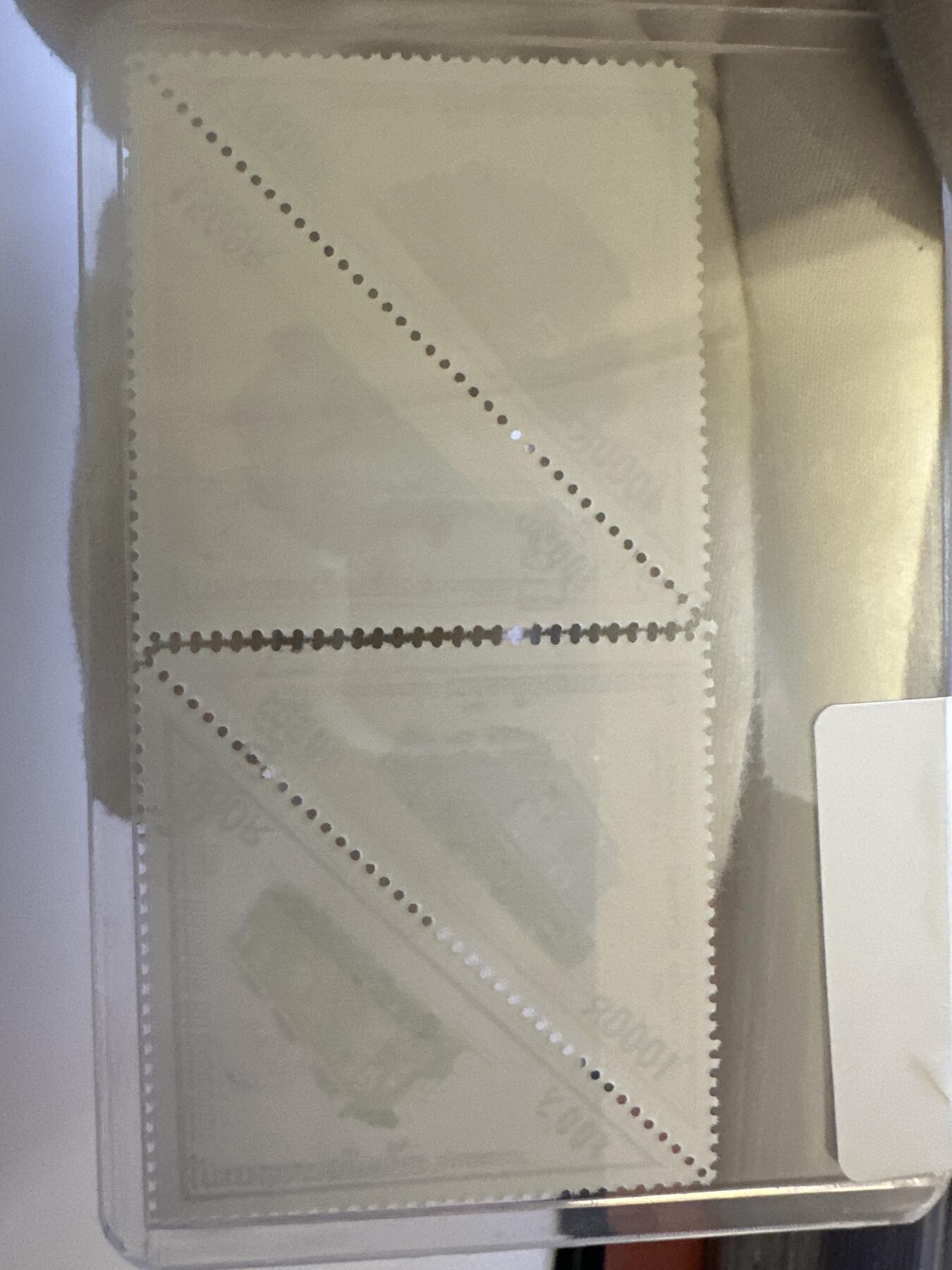 12.6邮票专场 柬埔寨1998年古典轨道电车三角异形邮票6全