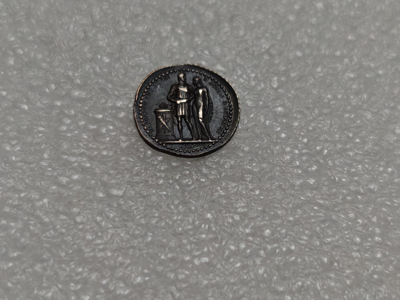 瓶子🏺第219期拍卖会   19世纪拿破仑大婚抛洒馈赠银币  单头像