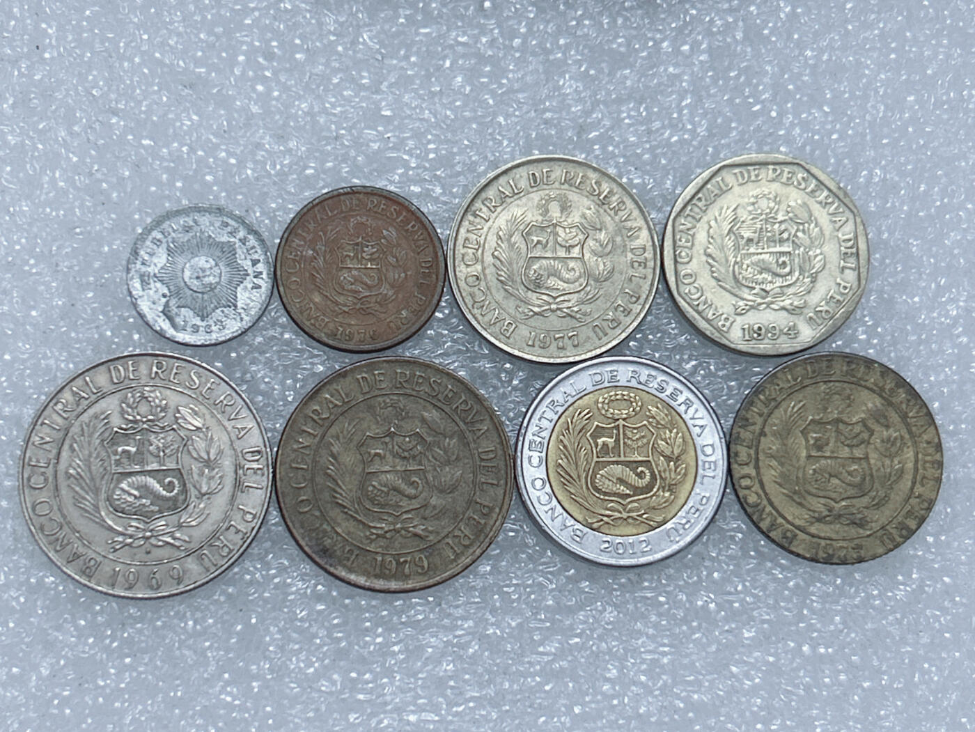 第一海外回流一元起拍收藏 散集专场  第275期 秘鲁硬币 8枚