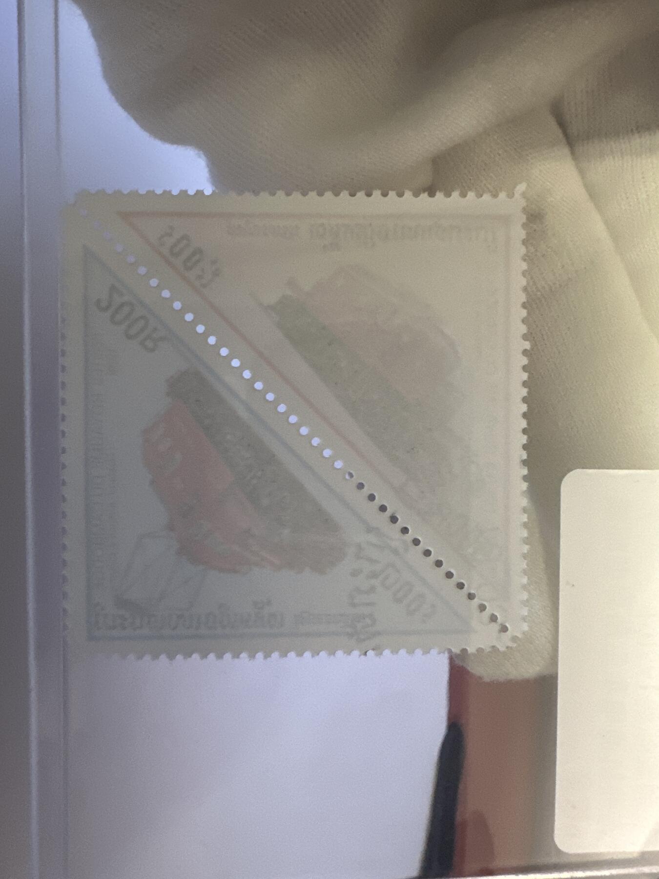 12.6邮票专场 柬埔寨1998年古典轨道电车三角异形邮票6全