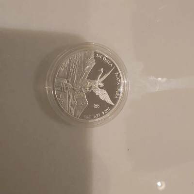 世界钱币～微拍第218期暨2025年第58期  老库存低价起拍 - 银价暴涨～2024年墨西哥自由女神1/4盎司精制银币 10枚为一件一起拍（共计2.5盎司）