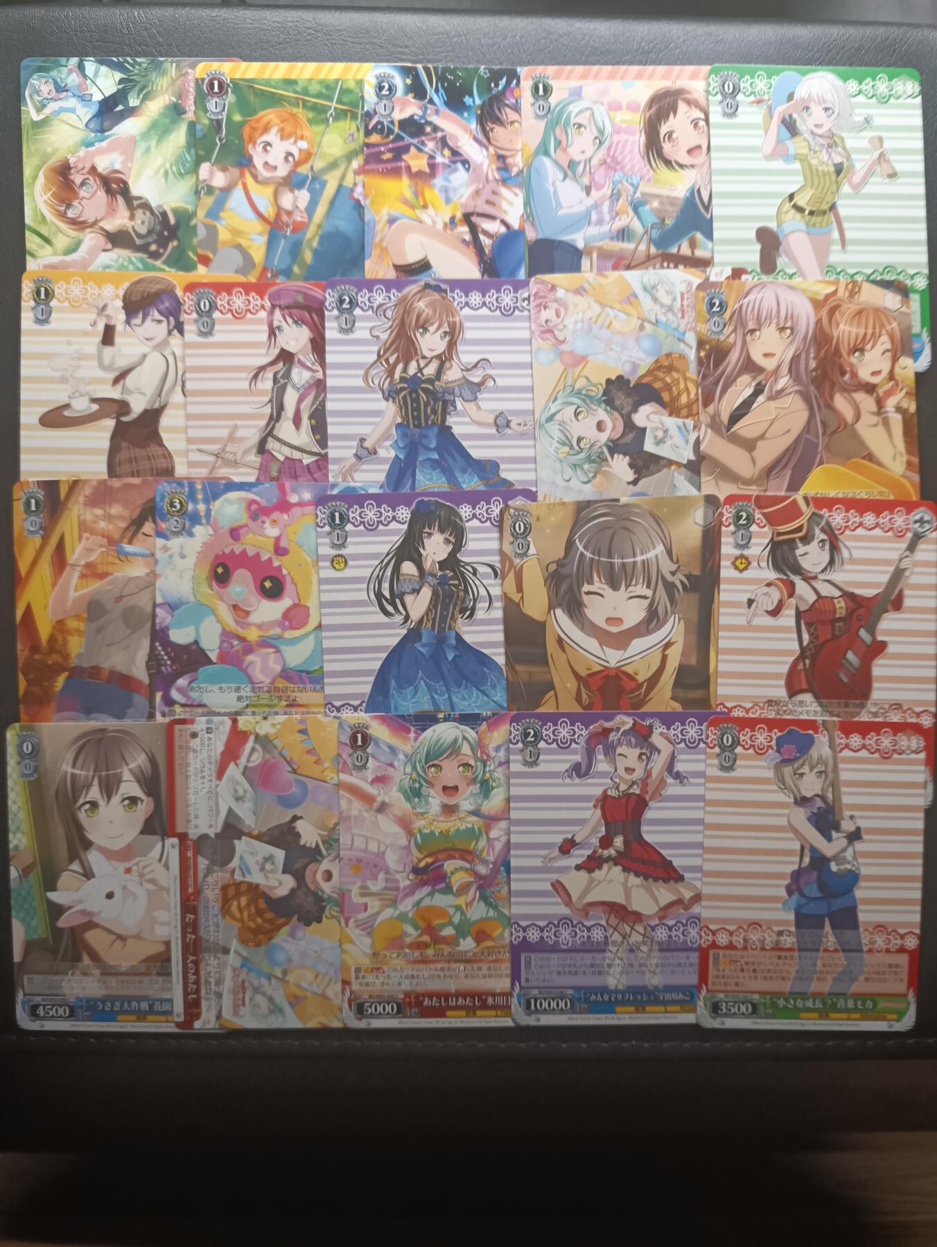 荟藏Assembly特殊场甲号——卡牌处理 WS黑白之翼 BanGDream系列 日版第一系列平卡批量20张批量1 全新