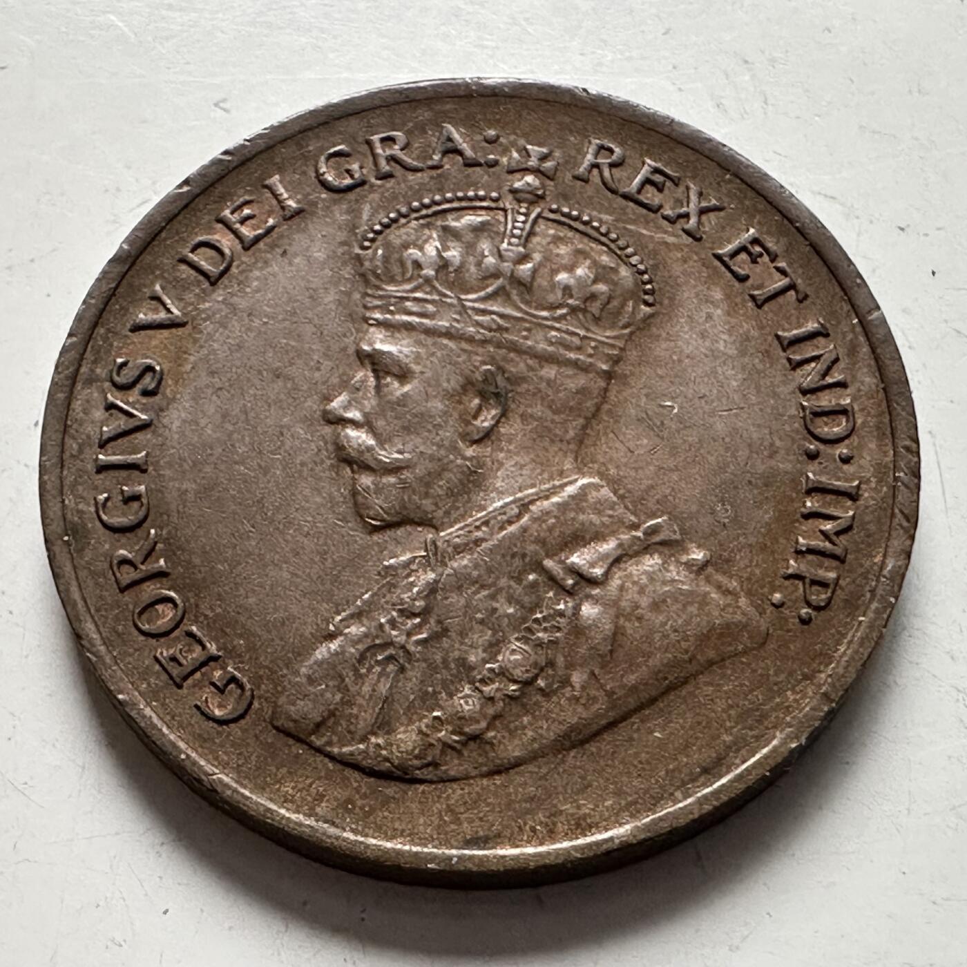 🌹外币初藏🌹🐯2025年第136场  每周二四六晚8️⃣点 接代拍 加拿大1932年一分 b