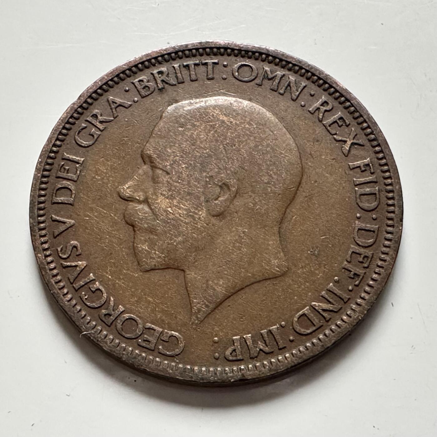 🌹外币初藏🌹🐯2025年第136场  每周二四六晚8️⃣点 接代拍 英国1934年1/2便士