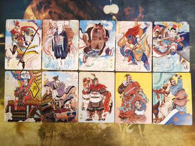 阳大大卡牌拍卖第85期（持续收拍品，周六晚上九点截拍，进群福利早知道） - 【普卡套】超吉梦 王涌喆西游5张+赵洛严战国5张