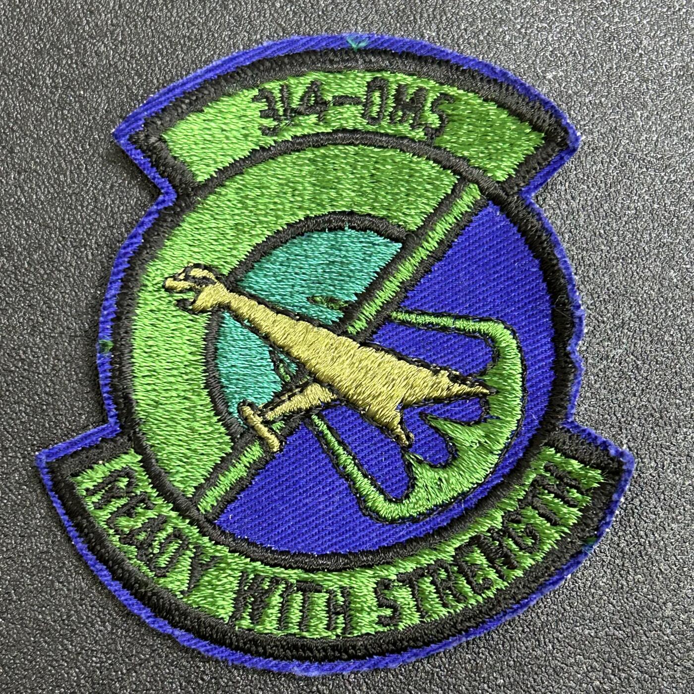 西秦中古拍卖第六十八期 美国空军314维修中队臂章