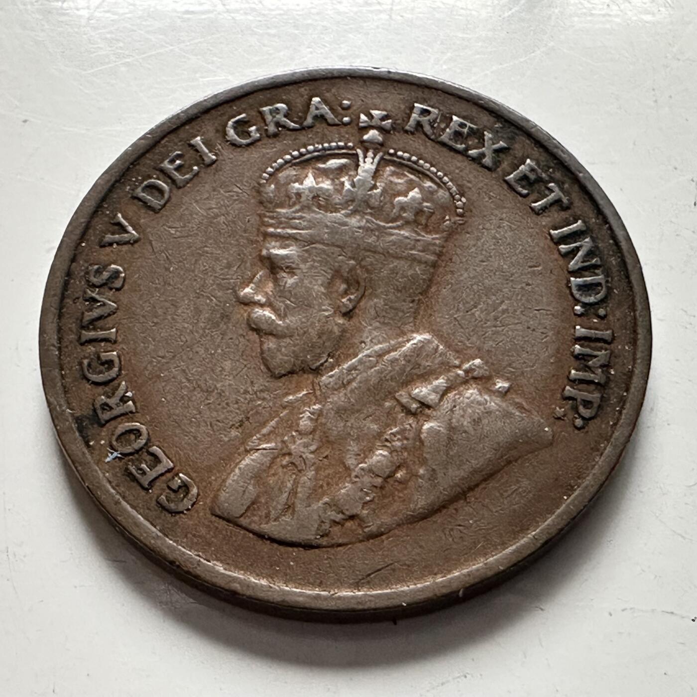 🌹外币初藏🌹🐯2025年第136场  每周二四六晚8️⃣点 接代拍 加拿大1924年一分