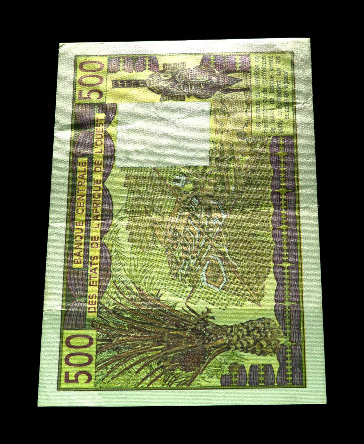 12.5纸币专场 Pick#206Bb 1981 500 Francs 53 EPQ