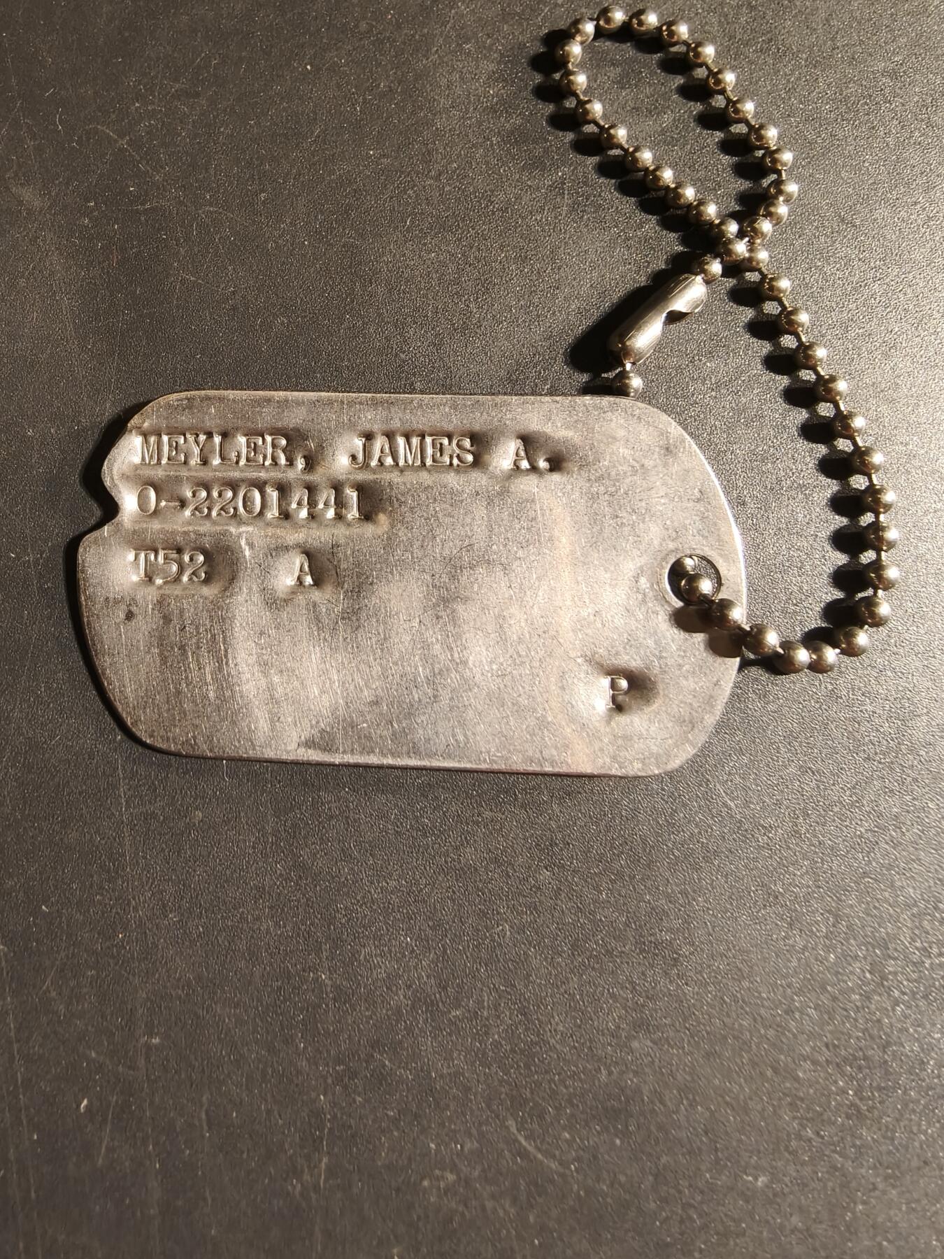 老王徽章第168期 美军狗牌     50年代    新教徒