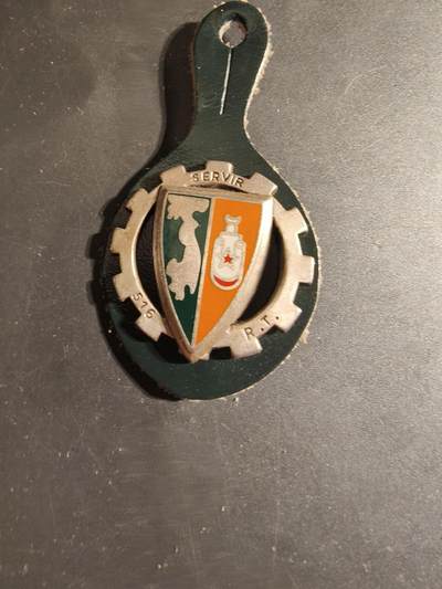 老王徽章第168期 - 法国第516铁路运输团证章