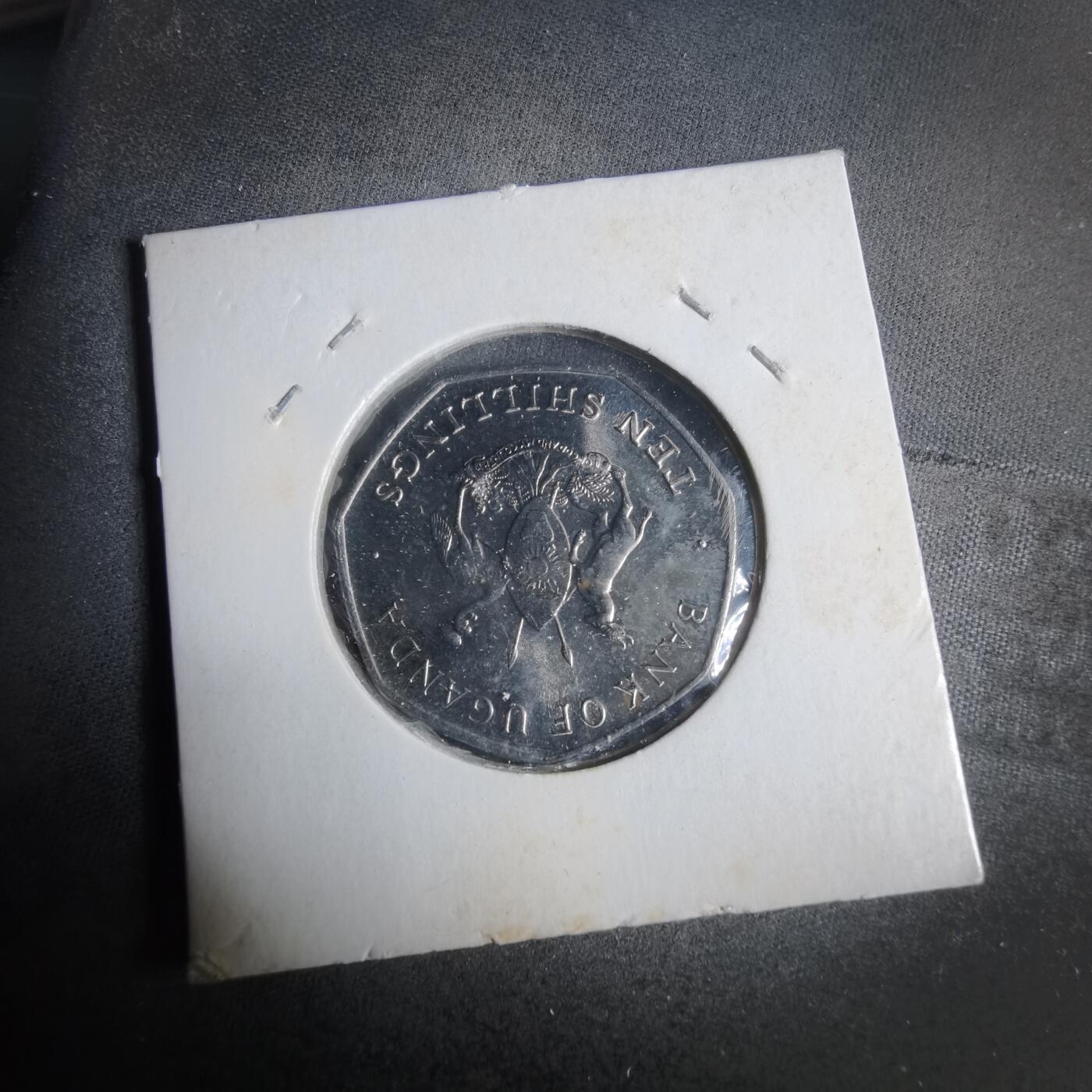 沼泽如烟--第921场 乌干达1987年10先令