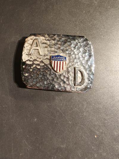 老王徽章第168期 - 美国陆军训练部队司令部腰带扣