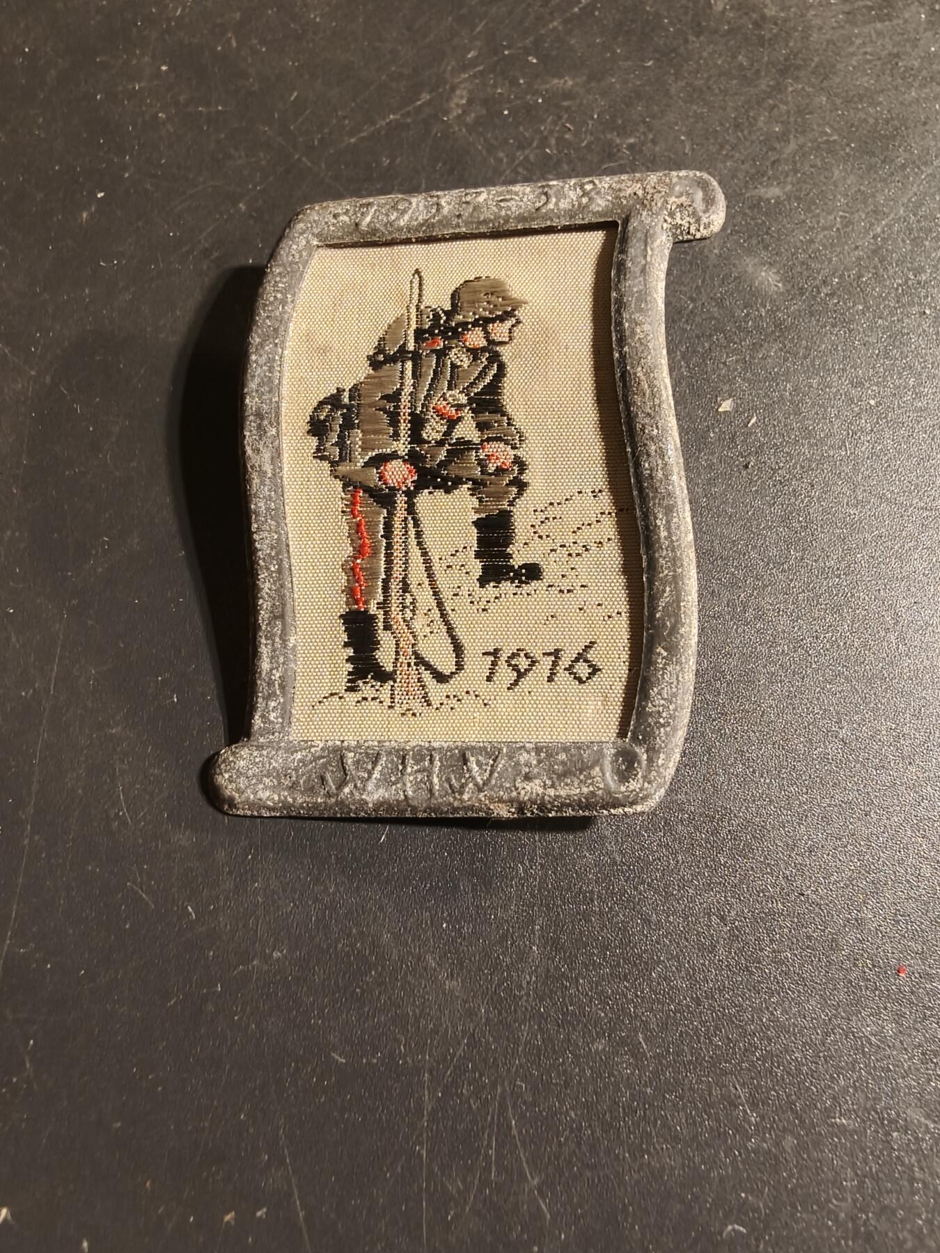 老王徽章第168期 德三冬季工厂1913年德国步兵证章