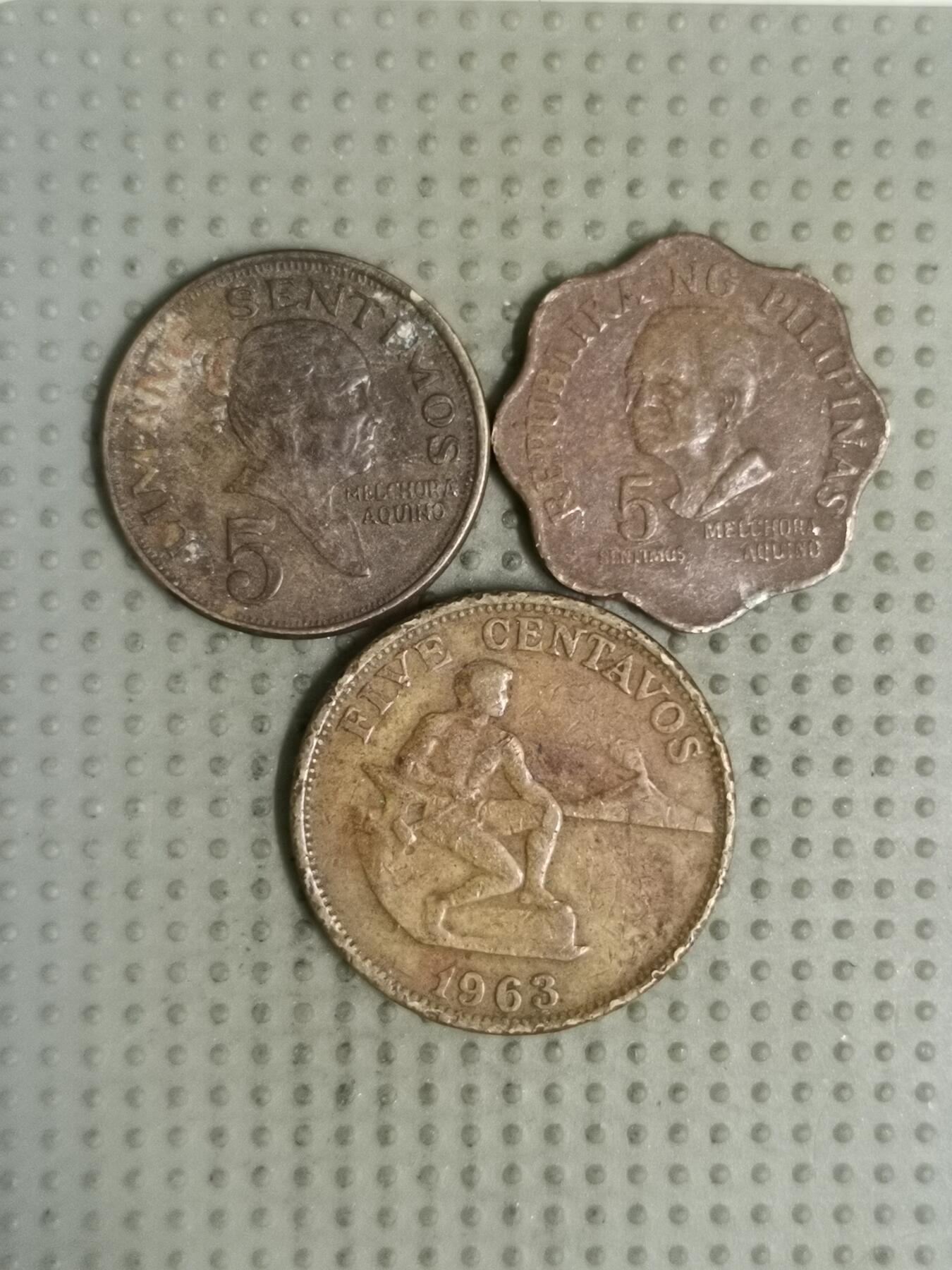 2025年第132场各国散币拍卖（总第132场） 菲律宾5分3枚