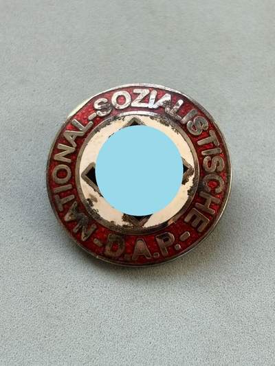 盛世勋华——号角文化勋章邮票专场拍卖第292期 - 德国（1939）NSDP党徽 带厂标