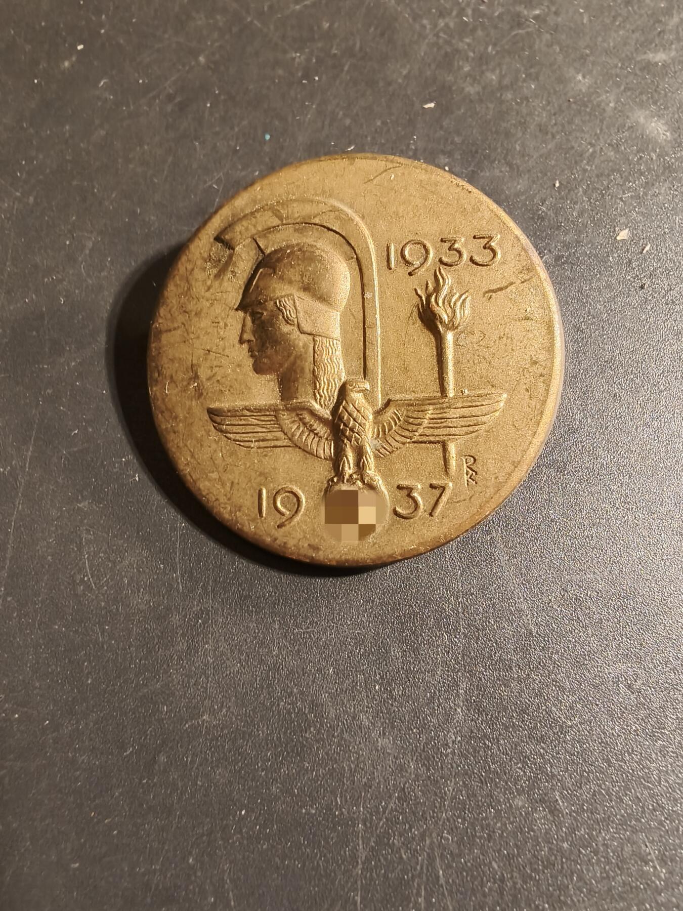 老王徽章第168期 德三1933年至1937年慕尼黑德意志艺术之家日证章