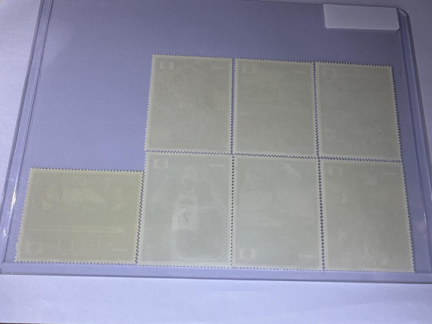 12.6邮票专场 巴拉圭1972年庆祝巴拉圭总统访问日本7枚