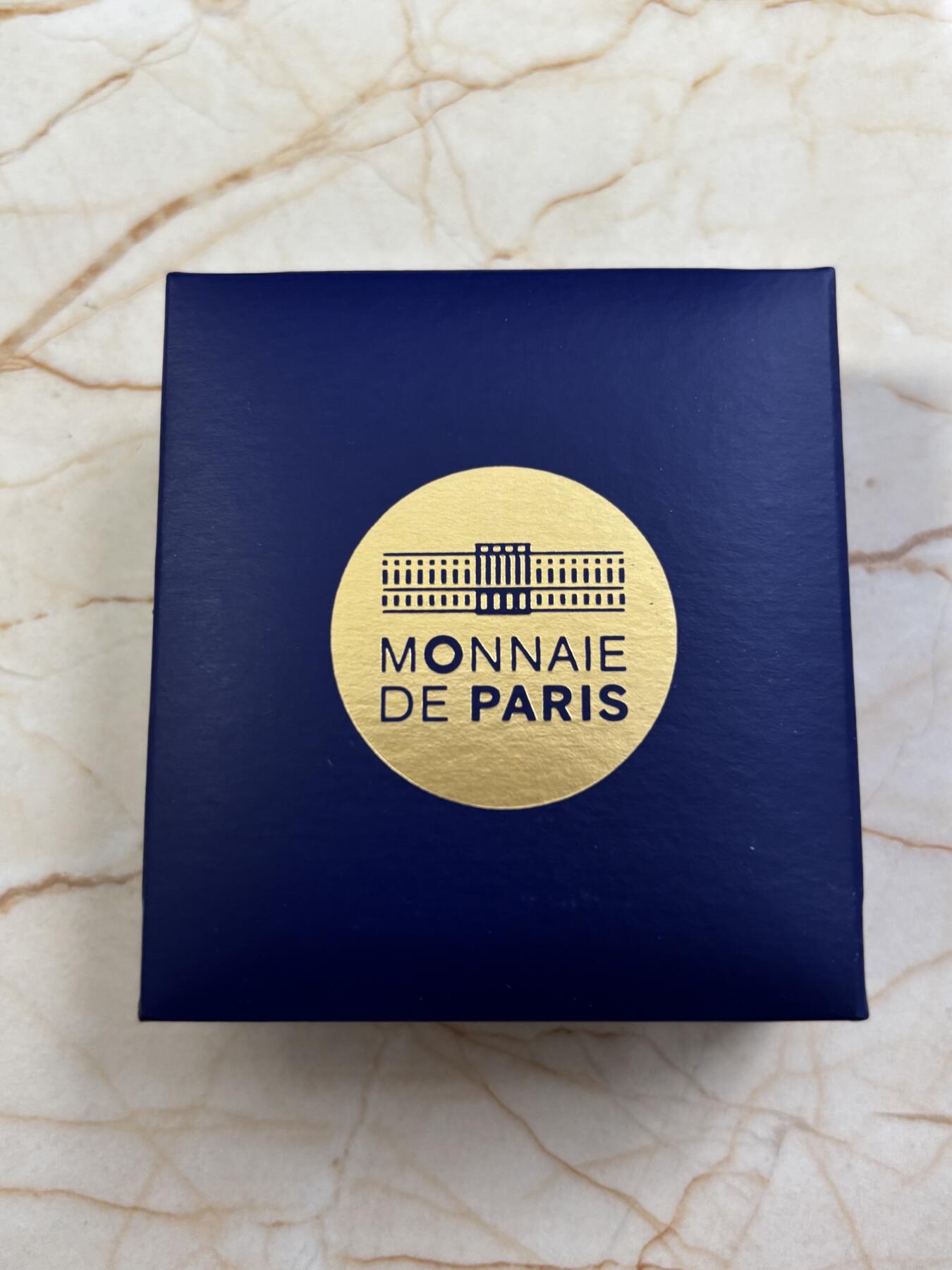 第184期拍卖 法国2015年欧盟旗帜30周年2欧精制双金属纪念币，发行10000枚