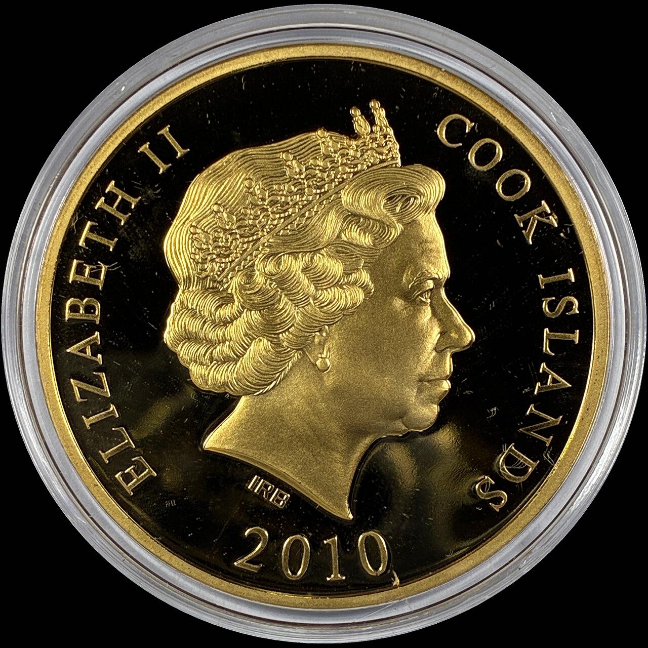 【雨安】【直播拍卖】【世界币章118期-裸币】2025-12-05 周五 19:30 保真 [现代裸币] Cook Island 库克群岛 1元 2010年 德国瓦尔特堡