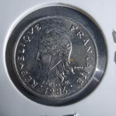 沼泽如烟--第921场 - 法属波利尼西亚1984年10法郎