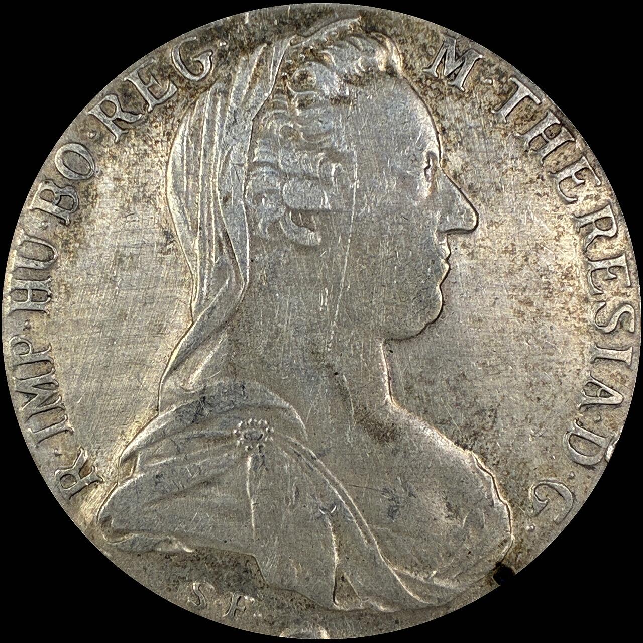 【雨安】【直播拍卖】【世界币章118期-裸币】2025-12-05 周五 19:30 保真 [裸币各国] Austria 奥地利 1泰勒 大奶妈 二毛版